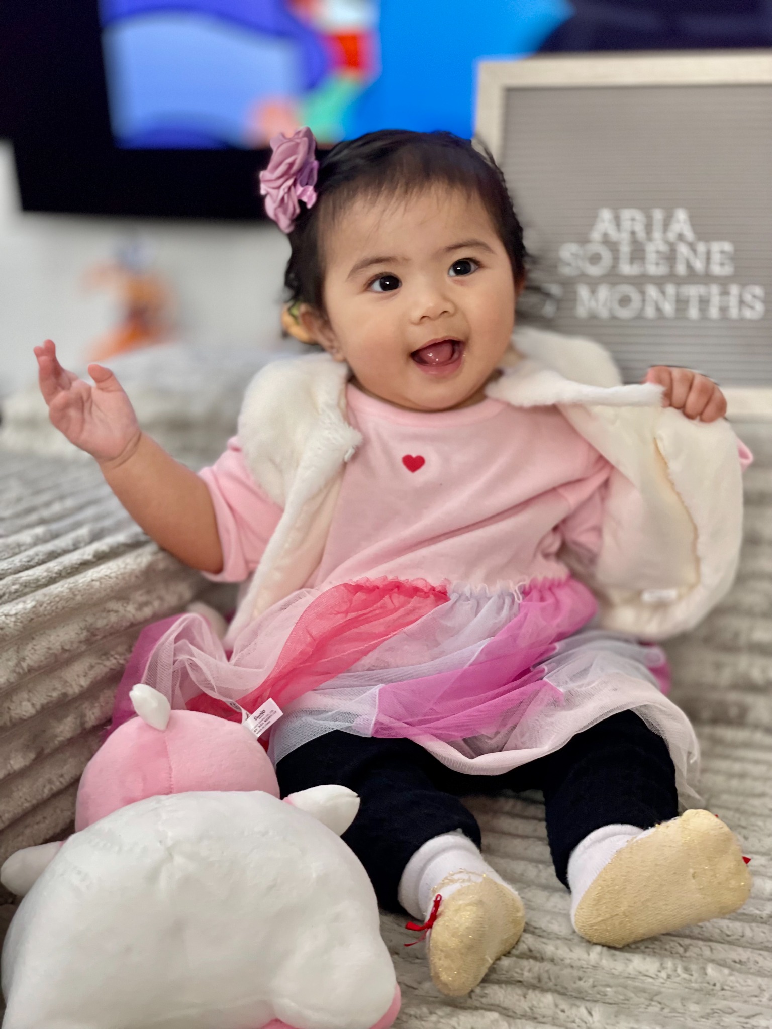 Feeling groovy at seven months